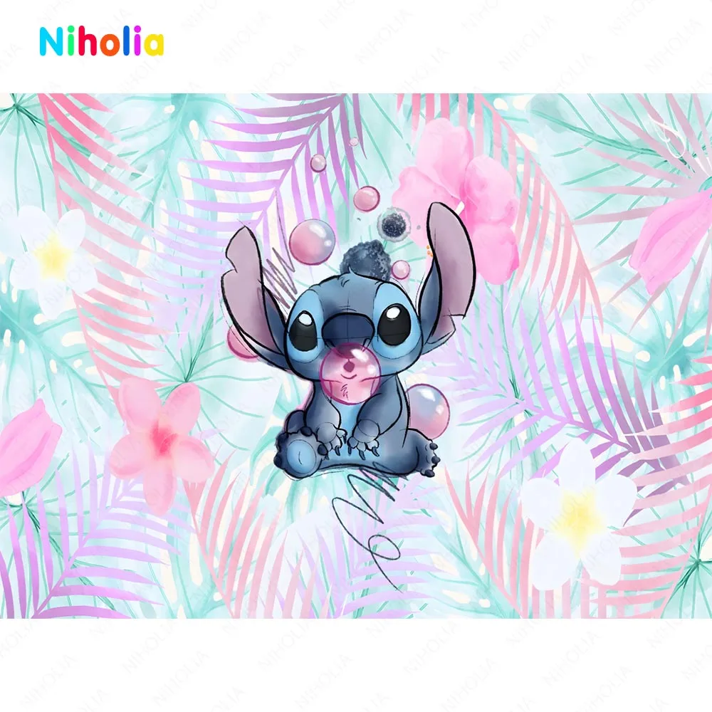 Фон для фотографий Лило и Ститч