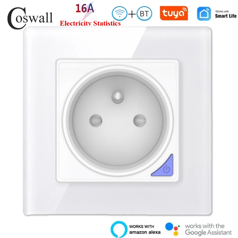 

Coswall умная настенная розетка с USB SWPPD86-01OG