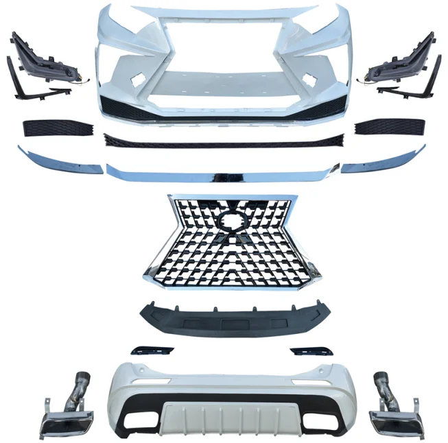 Комплект кузова для TOYOTA RAV4 2012 2013 2014 2015 2016 2017 2018 2019 2020 переходник LEXUS STYLE