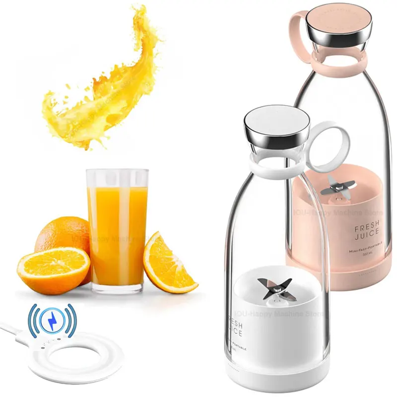 Portable Blender Electric Juicer Usb Mini Fruit Mixers Juicers Fruit Extractors Food Milkshake Multifunction Juice Maker Machine