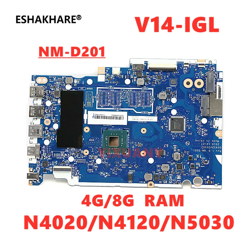 

Семейная материнская плата для ноутбука Lenovo Φ материнская плата с процессором N4020/N4210/N5030 RAM 4G/8G 100% ТЕСТ ОК