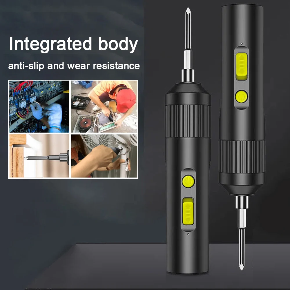 

Electric Screwdriver Set Multifunctional Screw Driver USB Charging Repairing Tool Set for Mobilephones Computers Home Appliances