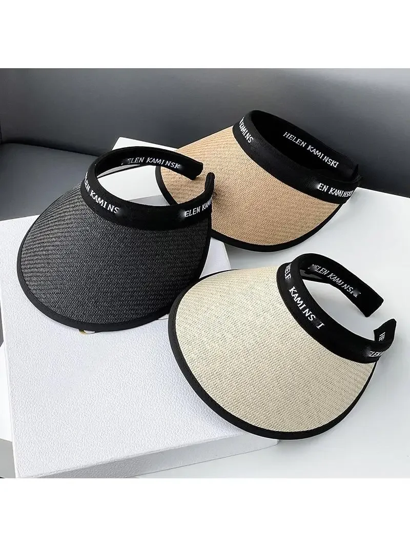 2024 новая летняя пустая цилиндр с защитой от ультрафиолета солнцезащитная шляпа