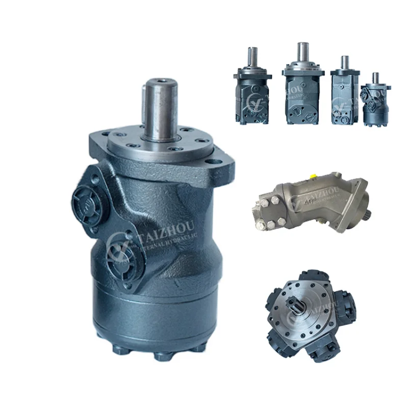 Аксиальный орбитальный гидромотор OMR-160SA1P, подходящий для низкоскоростных высокомоментных орбит.