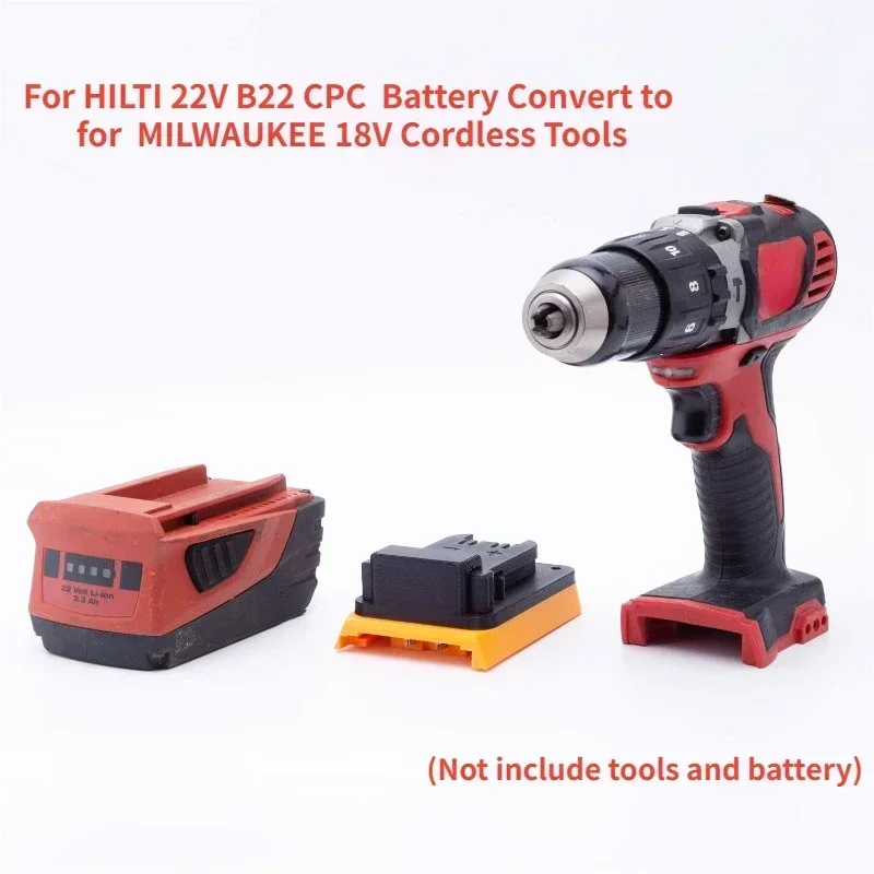 Адаптер для преобразования аккумулятора HILTI 22 в B22 CPC Li-Ion к беспроводным