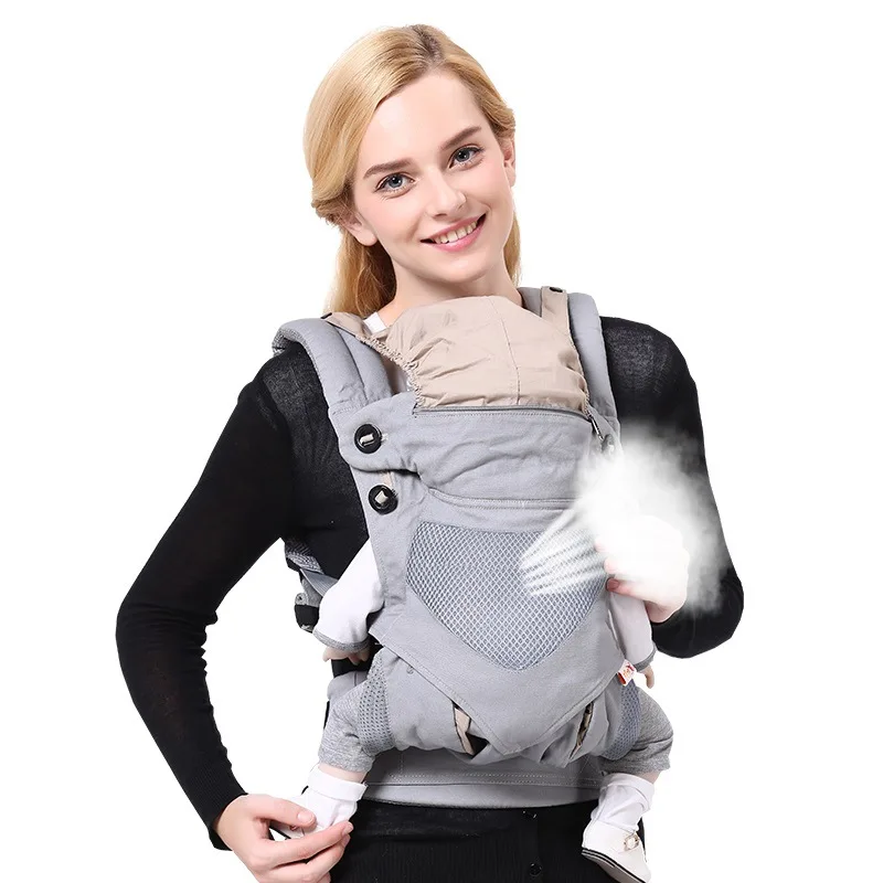 New Four Seasons Multifunctional Breathable Baby Carrier Simple Double Shoulder Children's Back Scarf Holding Baby Artifact