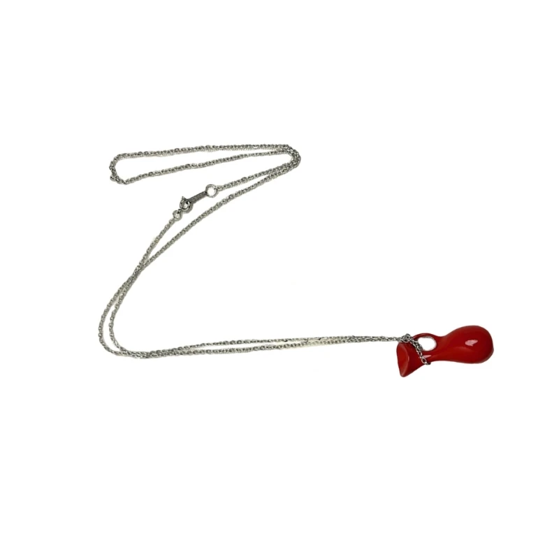 Элегантная женская цепочка для свитера с длинной подвеской в ​​виде бутылки