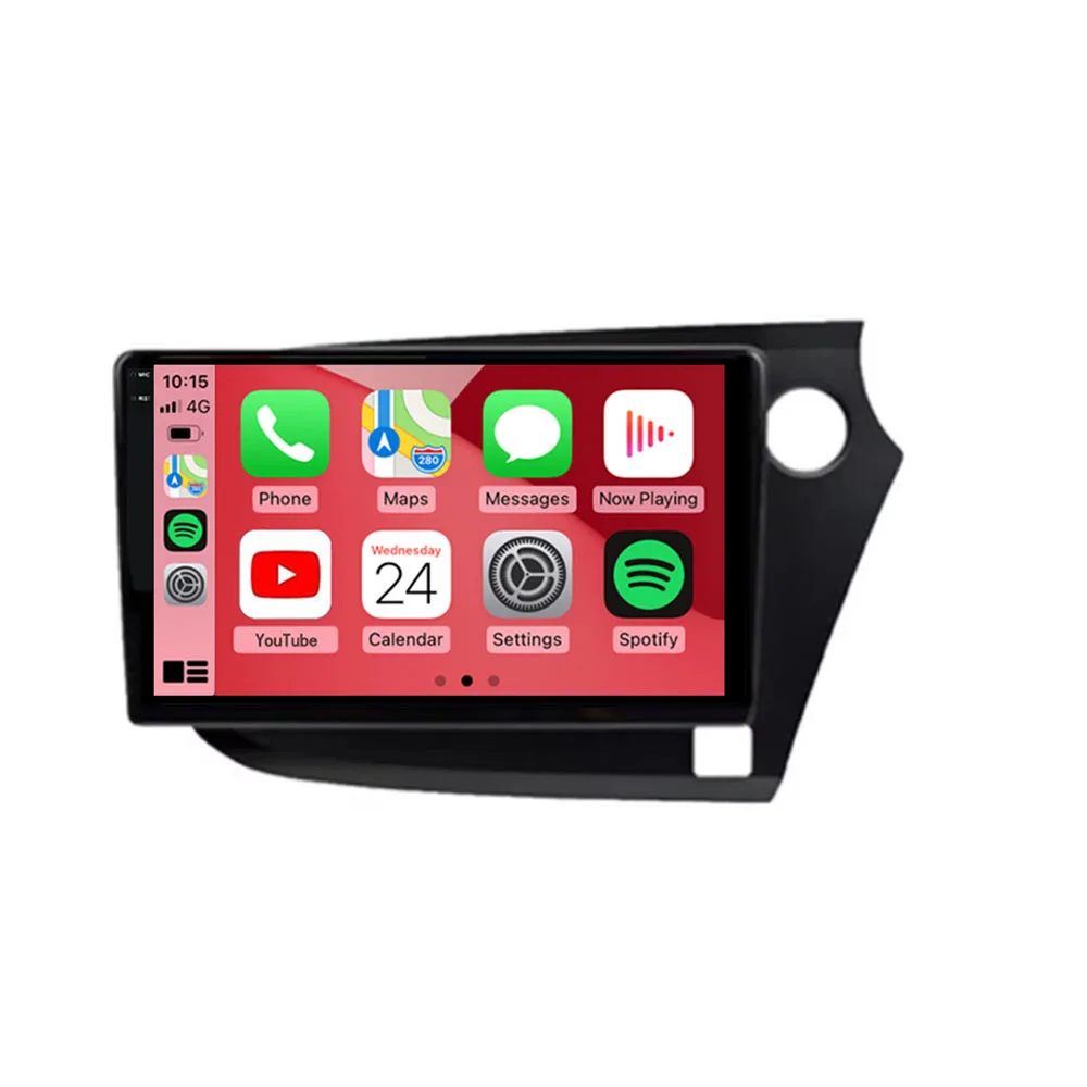 Android 14 навигация GPS аудио авторадио WIFI для Honda Insight 2 RHD 2009-2014 Carplay автомобильный