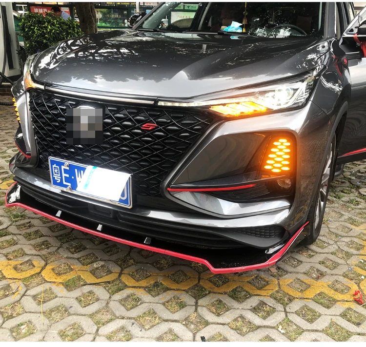 1 комплект автомобильный бампер фара ChangAn CS75 plus дневная лампа 2020 ~ 2021y DRL аксессуары