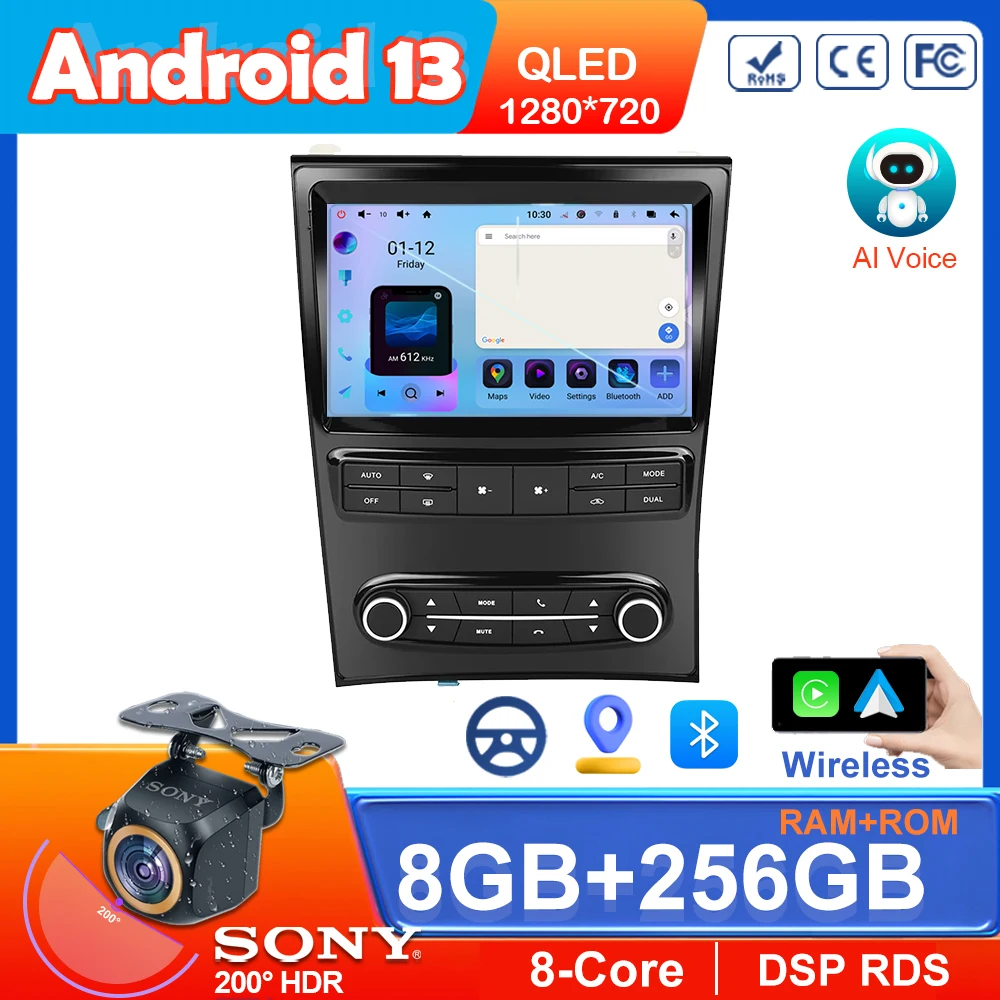 2 Din Android 13 для Lexus IS/GS300 1999-2004 автомобильное радио стерео мультимедийный видеоплеер