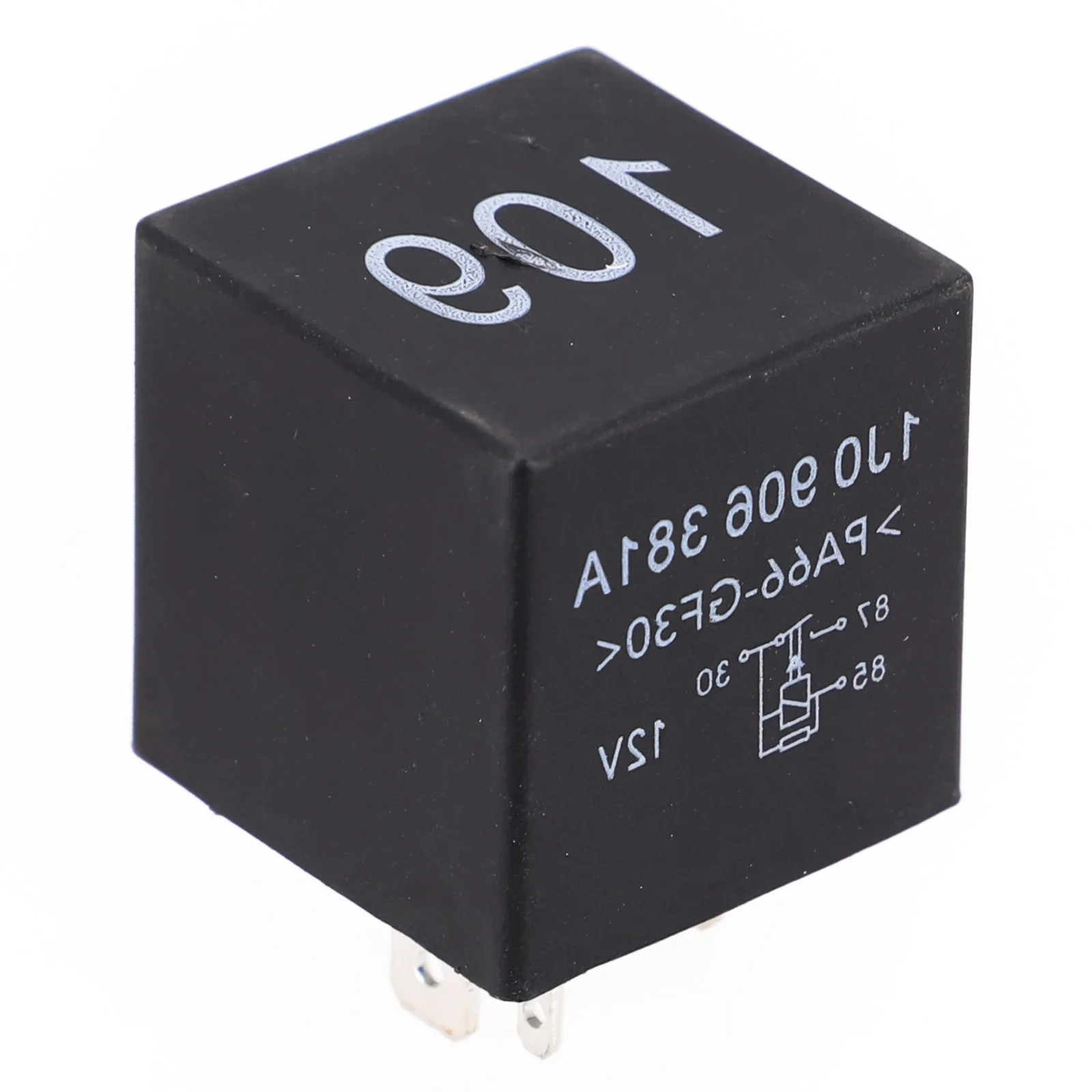 Блок питания двигателя ЭБУ реле топливного насоса 1008300003 1J0906381A 357906381A черный и