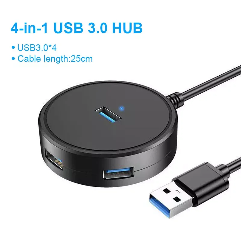 

Desktop USB HUB 3 0 Adapter Splitter High Speed USB3.0 Docking Station For Laptop Macbook Phone Tablet Computer Office
