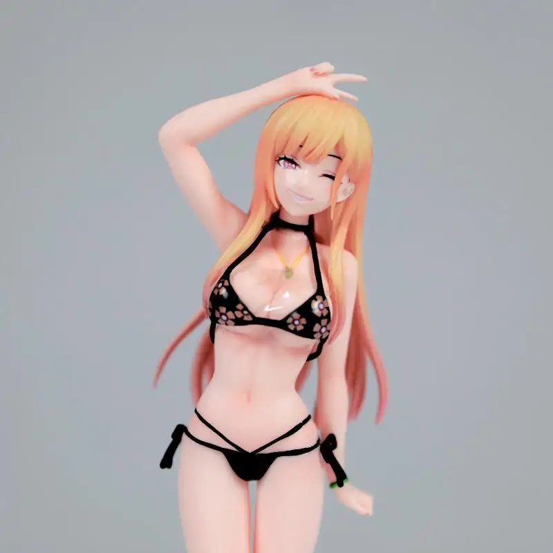 

23cm Sexy Bikini Kitagawa Marin My Dress-Up Darling My Dress Up Darling Action figure toys doll Christmas gift with box
