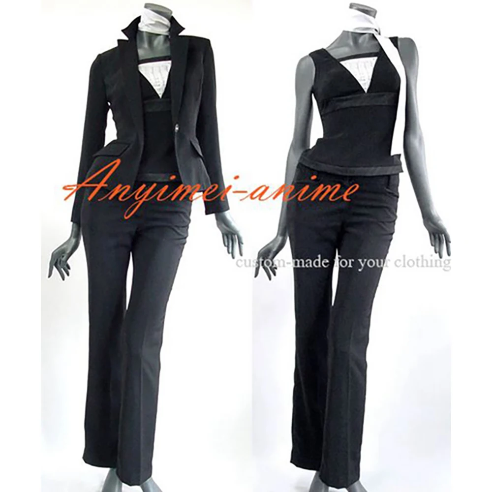 

tailor-made women's pant suit the business black cotton jacket pants costume cosplay tv/cd[ck924]
