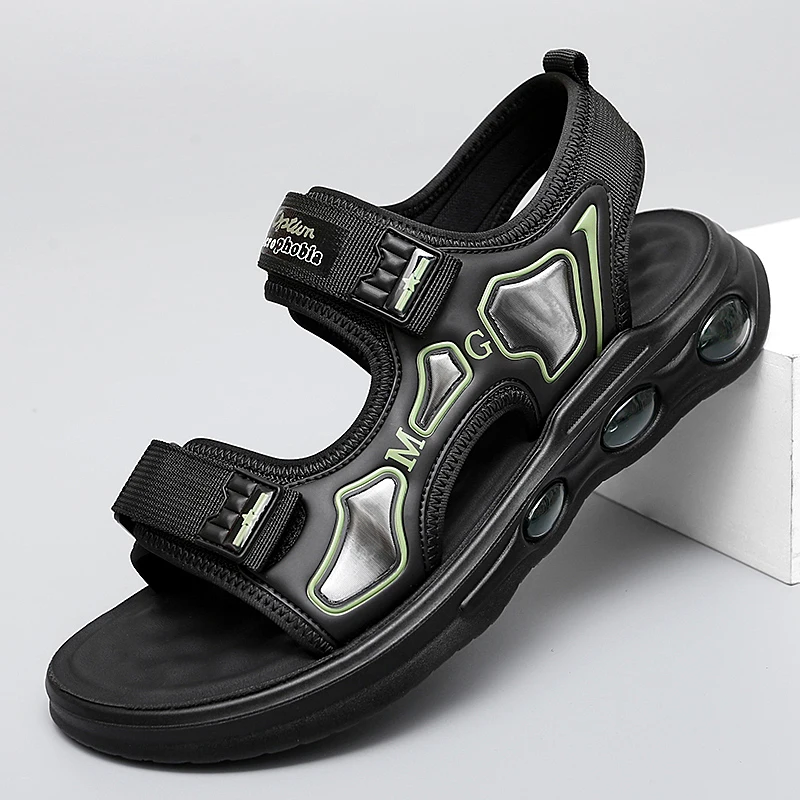 Летняя популярная мужская пляжная обувь сандалии Нескользящие Кемпинг