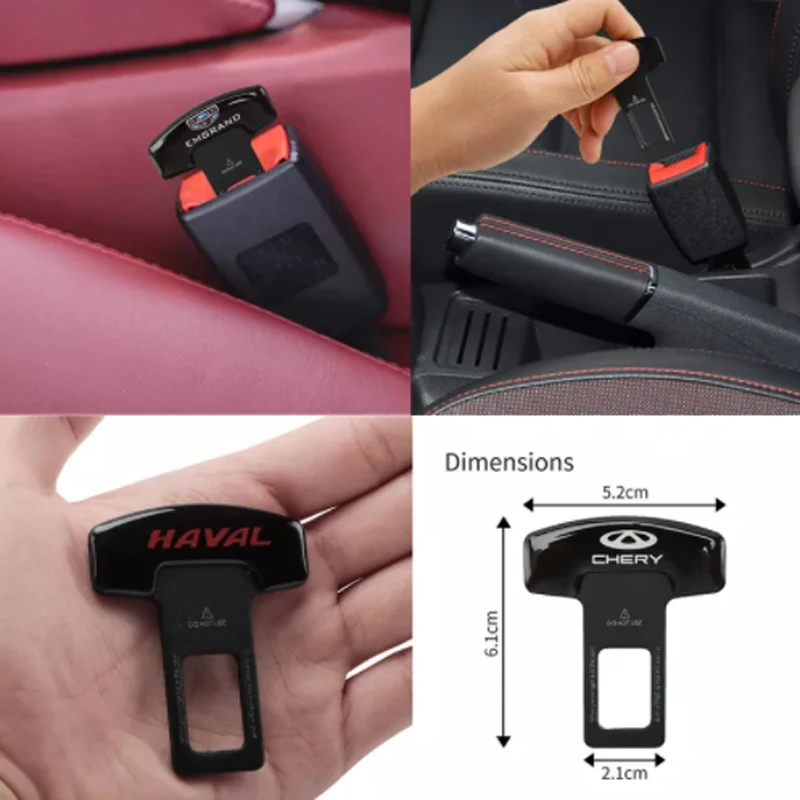 

Car Seat Belt Buckle Auto Safety Belt Alarm Canceler Stopper For Nissan Logo Qashqai J10 J11 Xrd-Trail t32 Tiida Almera Teana