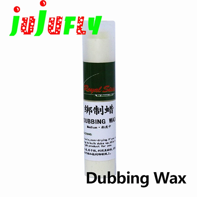 

1piece premium medium tack fly tying dubbing wax non-drying sticky wax stick for bulk dubs up 4g capacity fly tying chemicals