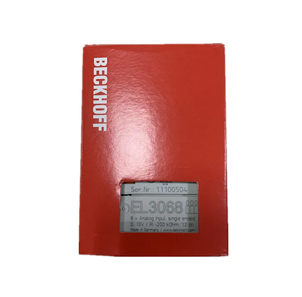 

For New In Stock Beckhoff EL3068 Mini PLC Analog Input plc programming controller electronic modules plc price