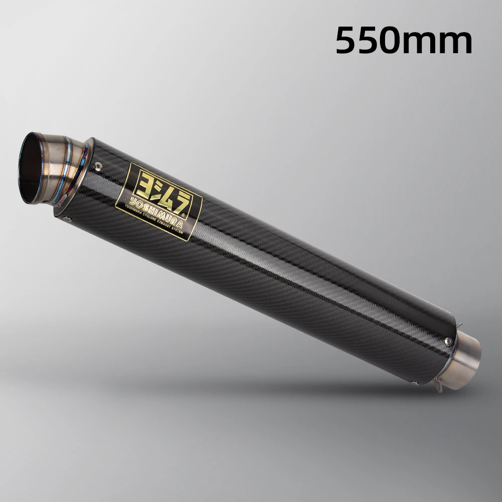 Универсальная выхлопная труба мотоцикла Yoshimura GP Racing титановая карбоновая