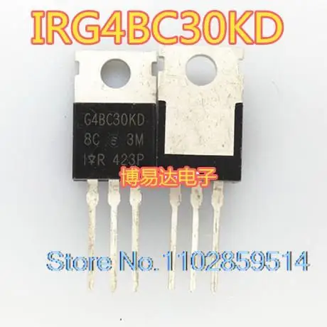 10 шт./партия, IRG4BC30KD G4BC30KD 600 в TO220 IGBT