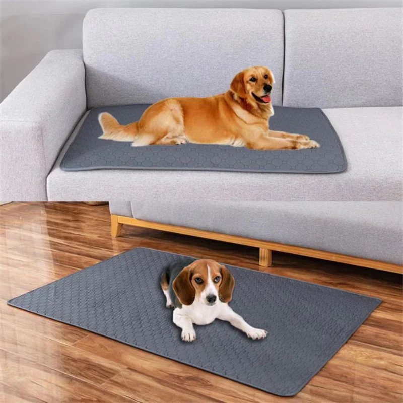 

Washable Pet Diaper Mat Waterproof Pad Baby Mattress Cat Bed Reusable Moisture-Proof Blanket For Small Medium Large Dog Car Seat