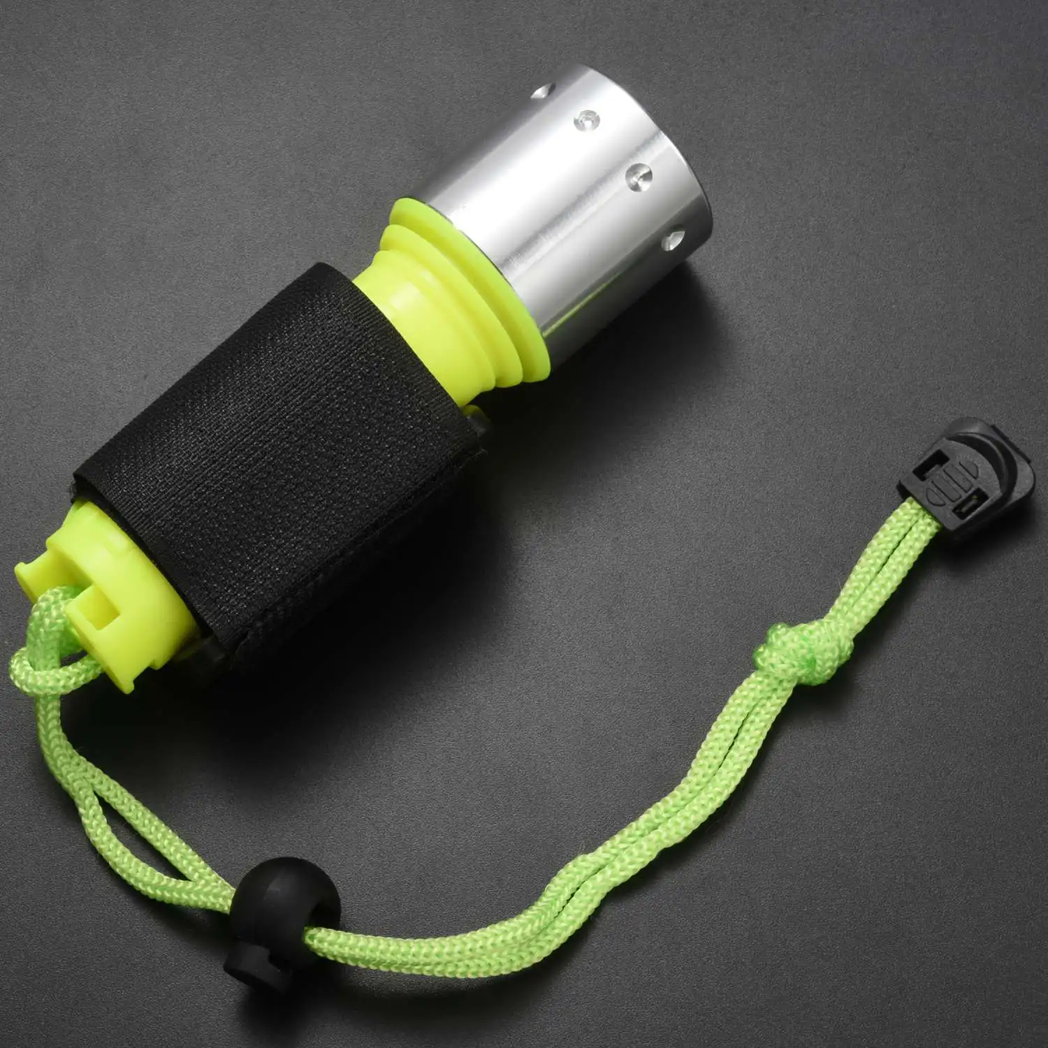 Водонепроницаемый фонарик для дайвинга 18650 лм