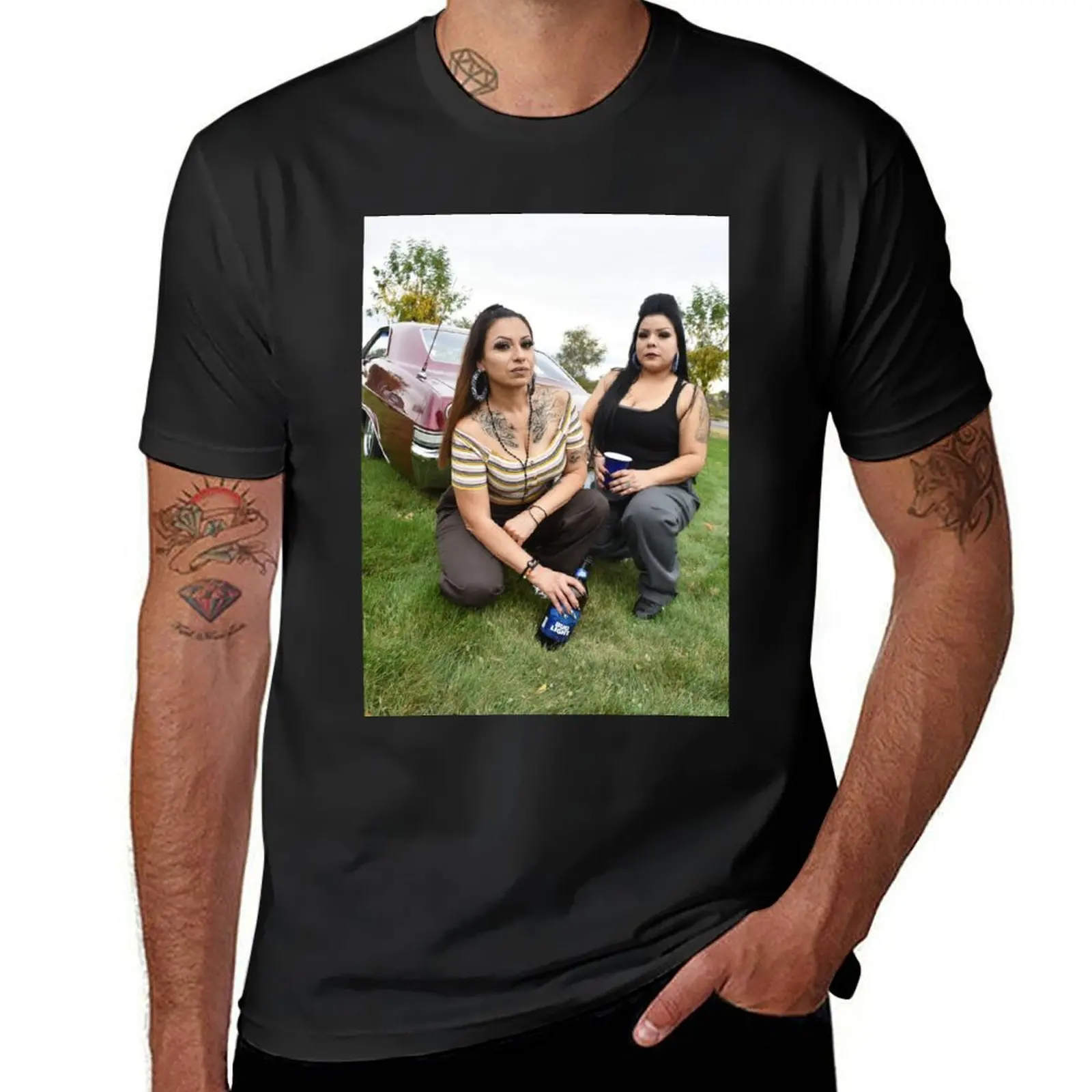 Нижняя футболка Homegirls эстетическая одежда топы на заказ мужская