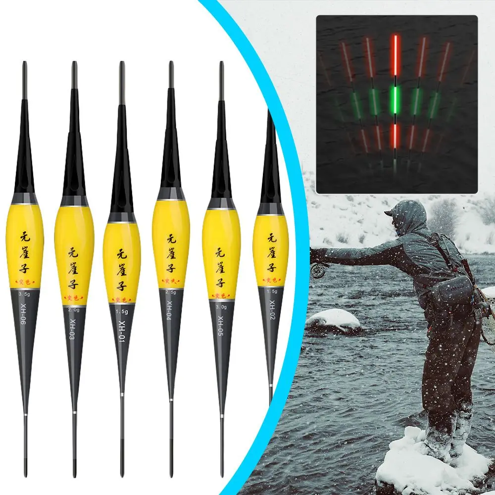 

1Pcs Smart Fishing Led Light Float Fishing Equipment Including Battery CR425 Night fishing Tie Gravity sensing chip accessories