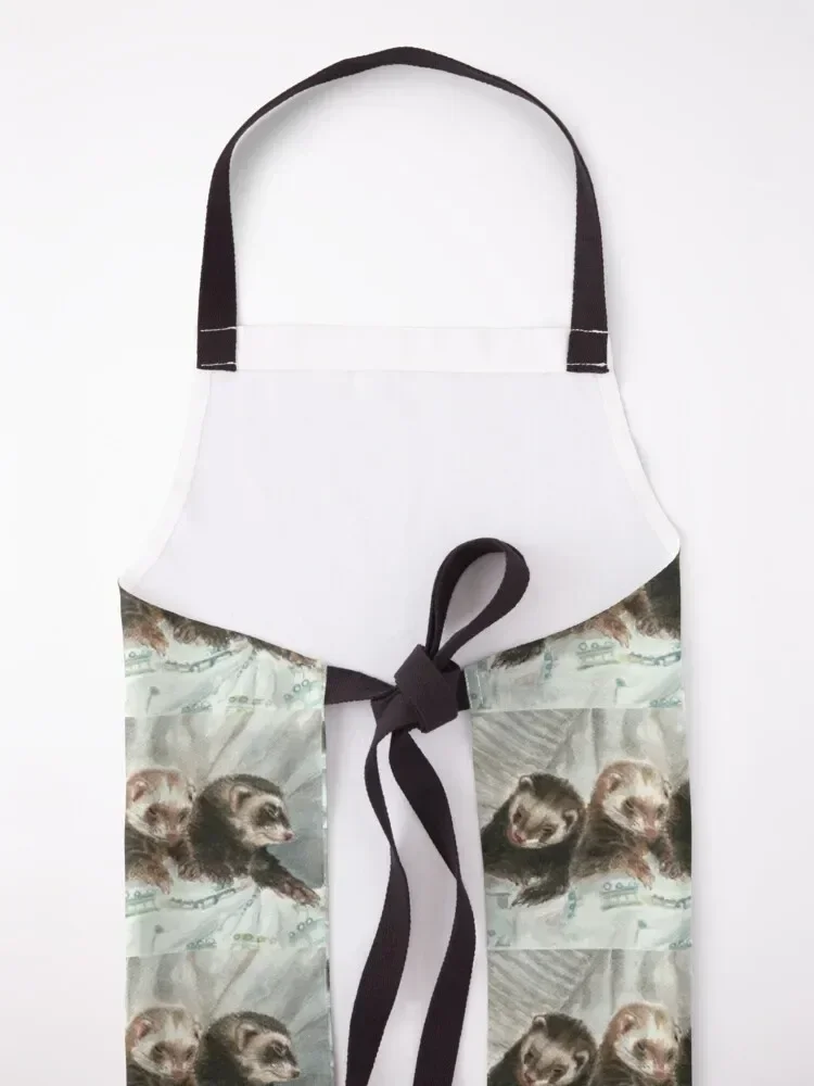 Фартук с милыми ладочками кухонные принадлежности для домашней кулинарии фартук