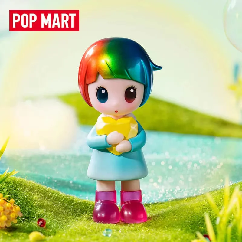 

Экшн-фигурки Pop Mart Hapico The Wonderful World, игрушки, попмарт, шторы, Аниме фигурки, куклы, милая девочка, подарок на день рождения