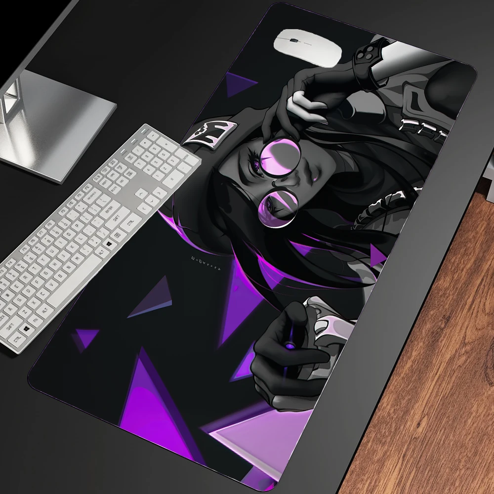 

Valorant Anime Mouse Pad Mats Desk Keyboard Gaming Xxl Black Mousepads Trend Fashion Cool Office Supplies Machine Durables