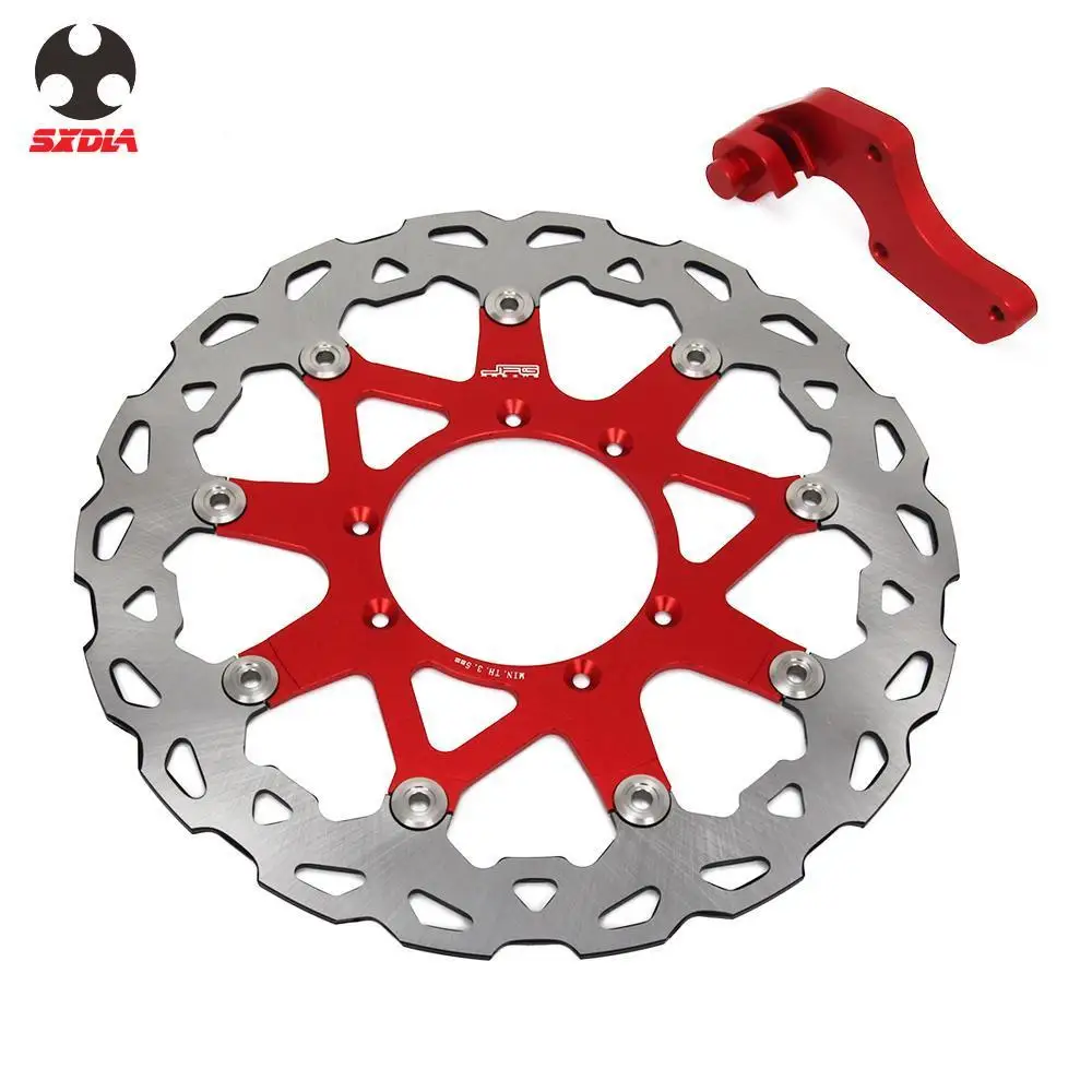 

For HONDA CR125R CR250R CRF250R CRF250X CRF450R CRF450X CRF CRE CR Motorcycle 320MM Floating Brake Discs Rotor With Bracket