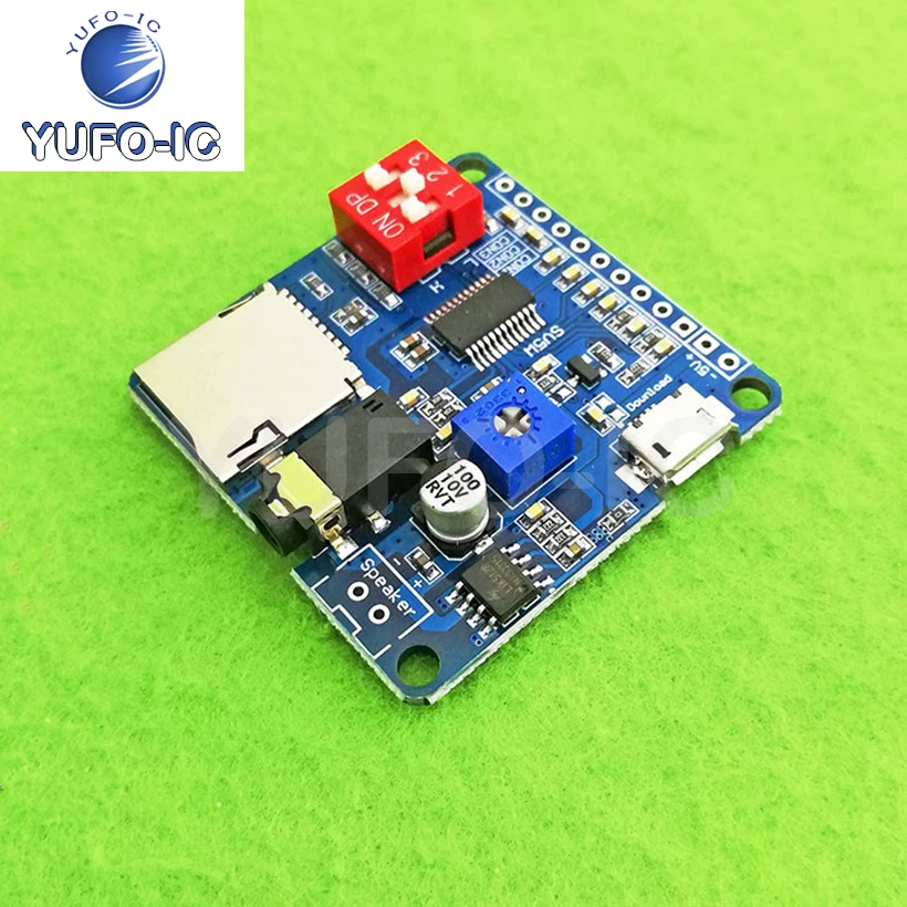 Бесплатная доставка 3 шт. DY-SV5W модуль воспроизведения голоса голосовой MP3-плеер