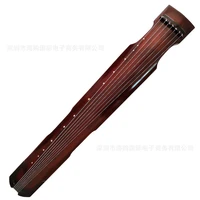 old tongmu guqin zither for beginner test portable musical instrument