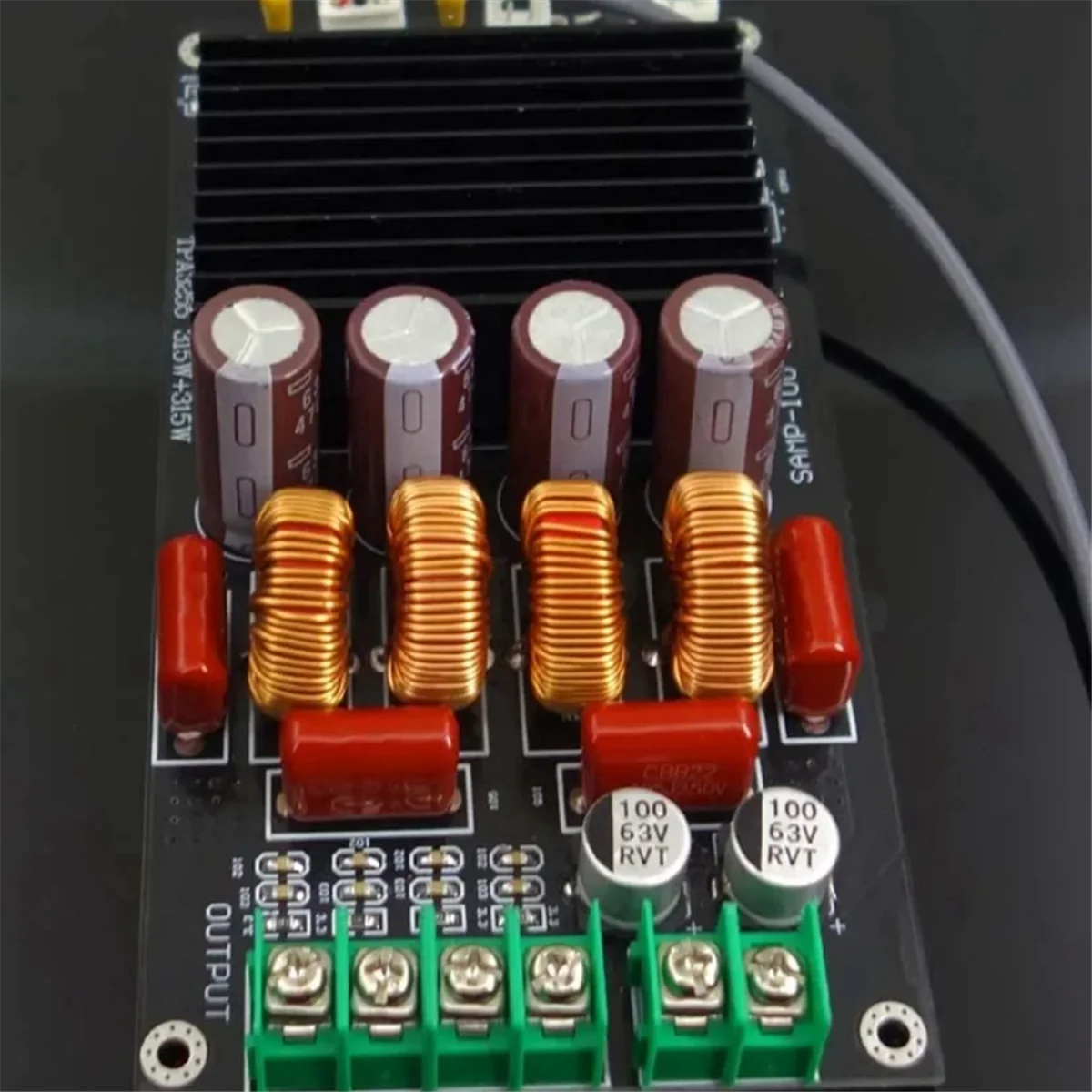 Новая модернизированная плата HiFi-усилителя высокой мощности TPA3255 SAMP-100 2X300 Вт 600