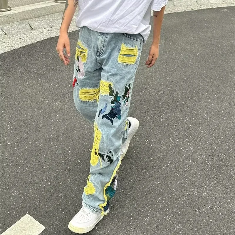 Мужские джинсы FANWEILIN Jnco