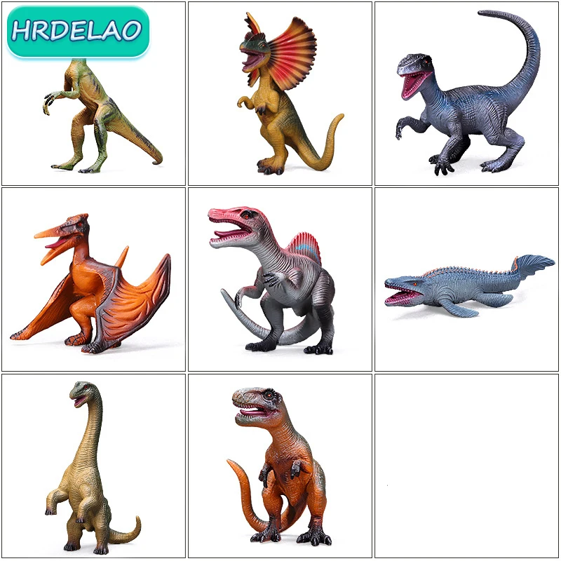 

Simulated Montessori Animal Cognition Dinosaur Pterosaur Canglong Brachiosaurus Dinosaur Model Educational Toy for Children Gift