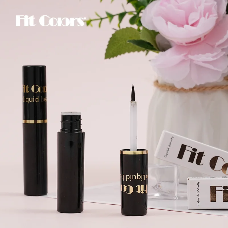

1pcs Black Beauty Mark Makeup Pen Liquid Eyeliner Pencil Fast-dry Smooth Mole Pen Waterproof Eyeliners Eyelid Enhancer Brush