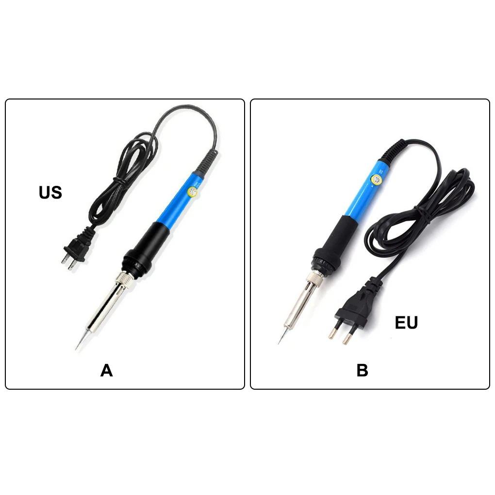

Soldering Iron 60W 110-220V Temperature Adjustable Welding Heater Pen Craftsman Handheld Jewelry Making Repairing Tool US Plug