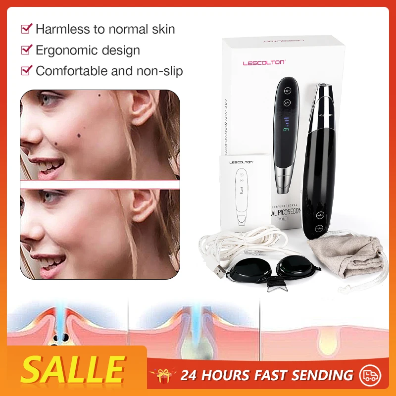 

Smart Laser Picosecond Pen Professional Laser Spot Removal Mole Beauty Pen Freckle Freckle Melanin Treatment Pen Free Shipping