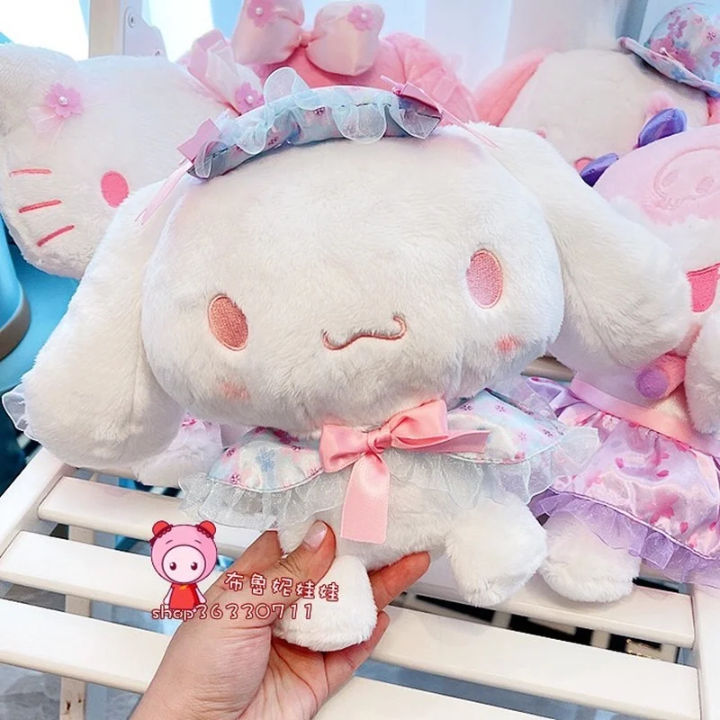 

Takara Tomy Sakura Melody Big Ears Cinnamoroll Babycinnamoroll Cartoon Plush Doll Decoration Girl's Gift