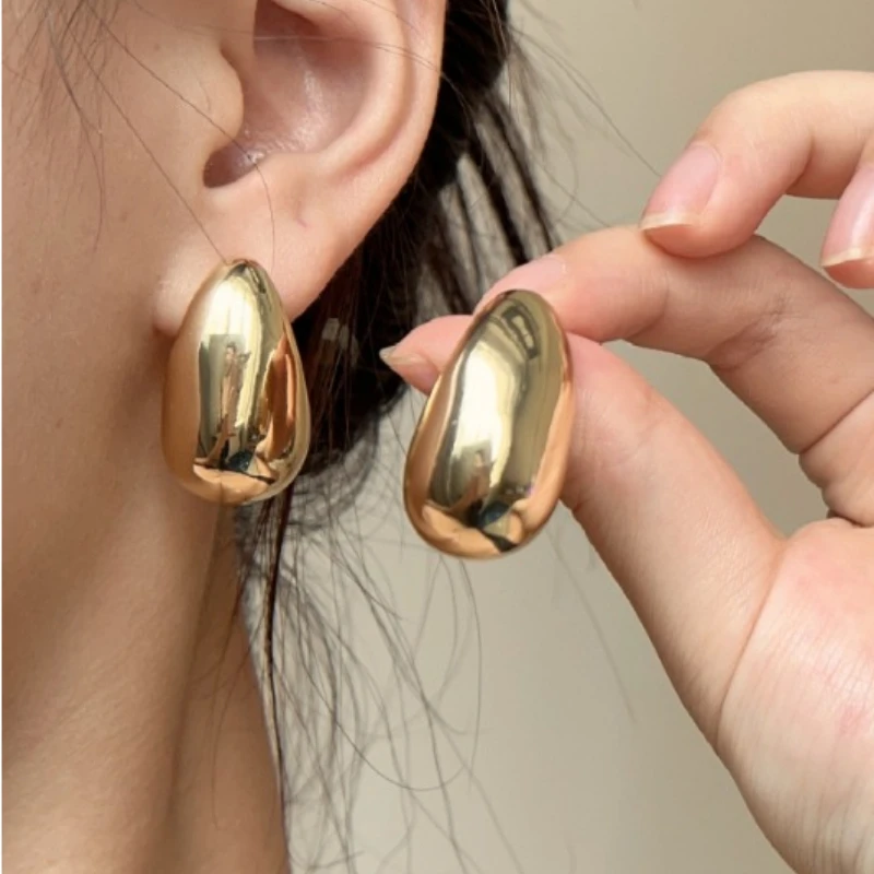 

Modern Jewelry European and American Design Metal Earrings For Women 2023 Trend New Cool Trend Ear Accessories Hot Selling