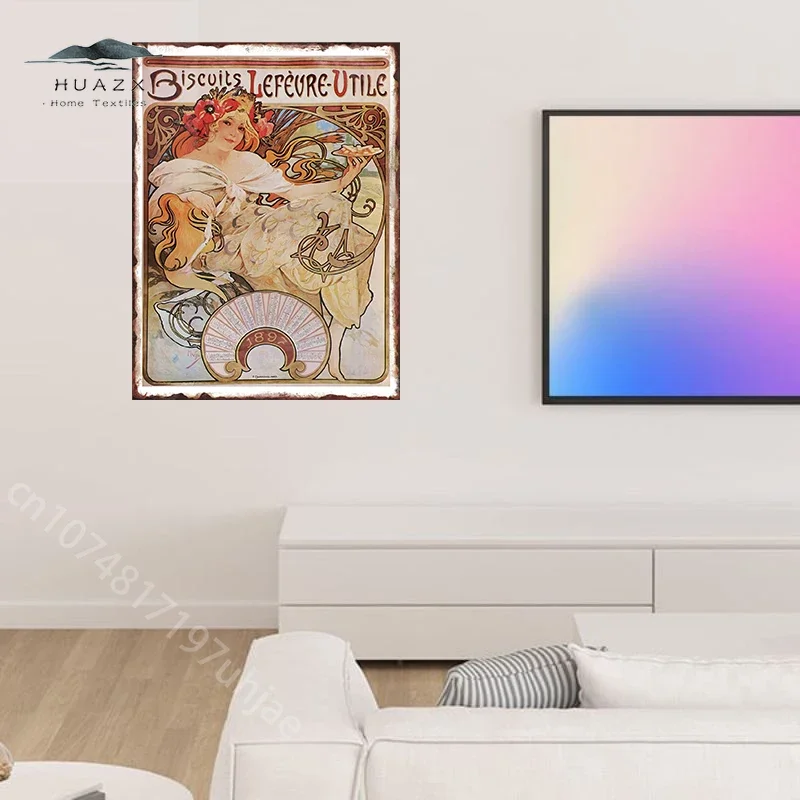 Винтажная металлическая табличка