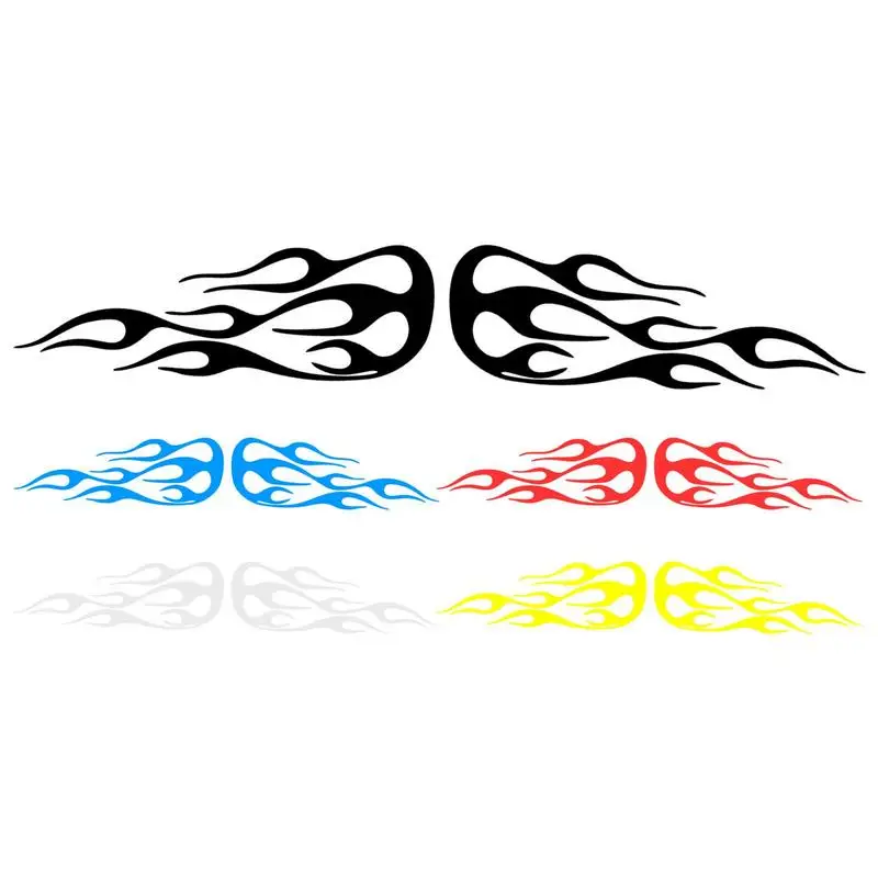 

Weatherproof Stickers Reflective Cute Car Sticker Car Styling Decals Racing Stripes Side Rear View Mirror Decor Strickers