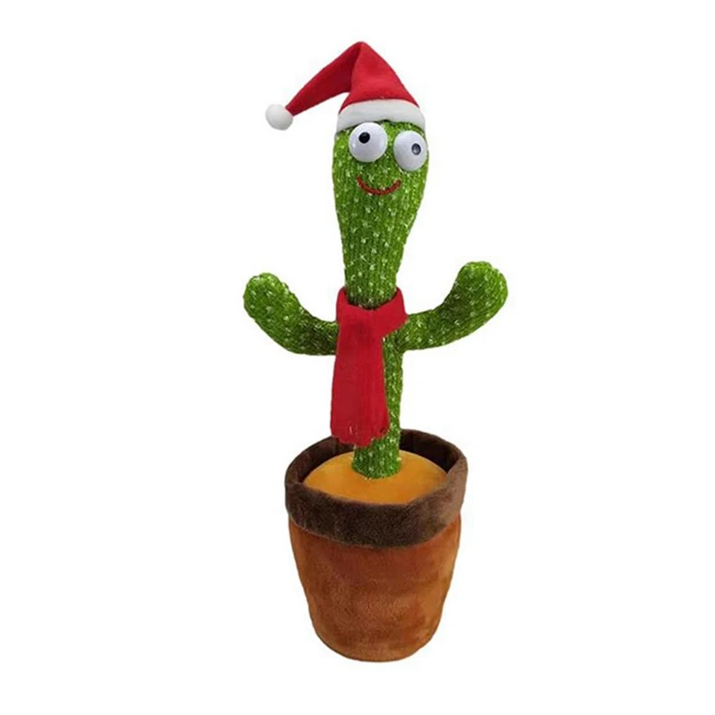 

Lovely Talking Toy Dancing Cactus Doll Sing Toy Kawaii Cactus Toys Children Home Decor Accessories