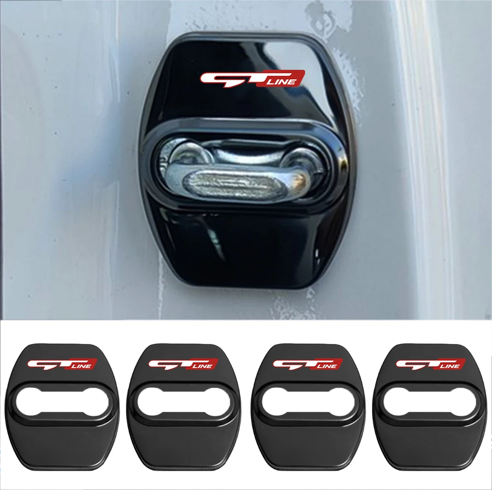 

Крышка дверного замка автомобиля, чехол с автоматическими эмблемами для Kia Carnival Forte K3 K5 KX Cross KX5 Niro Sorento Sportage EV6 Pegas, автомобильные аксессуары