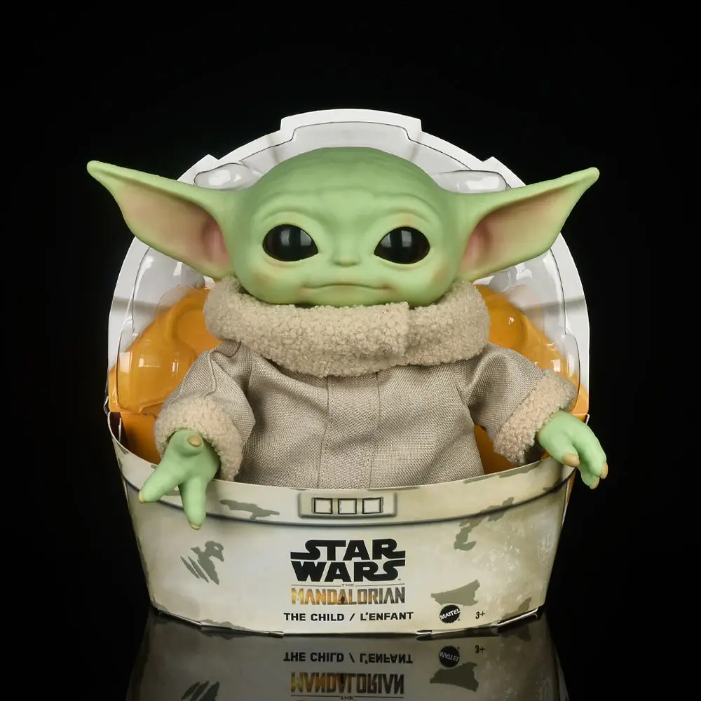 

Disney cartoon Star Wars Baby Yoda The boy from The Mandalorian series 28 cm stuffed figure