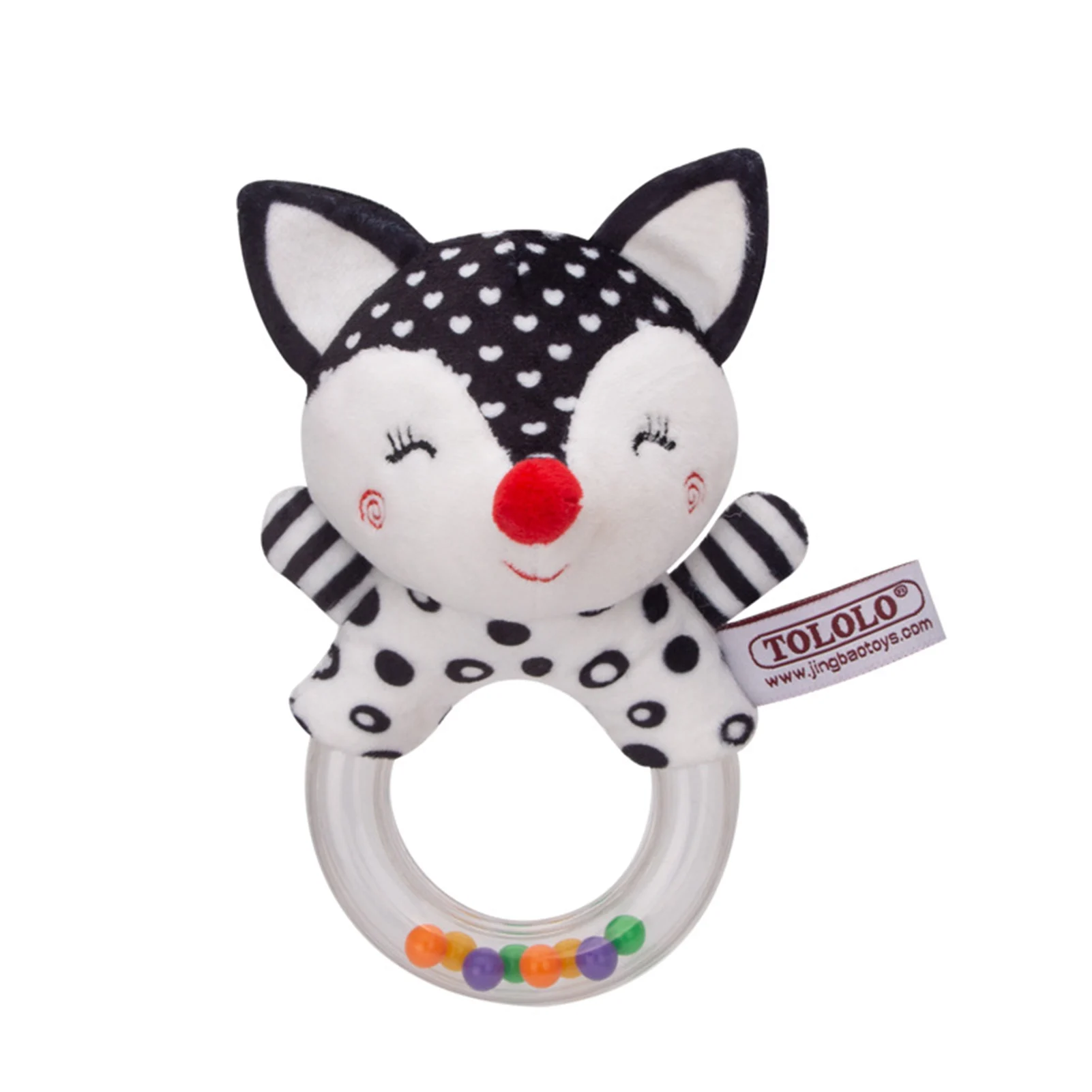 

Soft Baby Wrist Rattles Soft Baby Wrist Rattle Infant Toys 0-6-12 Months Animal-Shaped Wrist Rattle With Beads For Babies Sensor