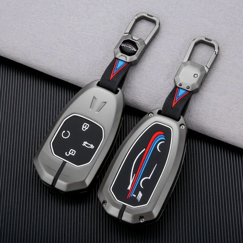 

Car key case key cover for Trumpchi GAC 2021 empow J11-J15 J16 car accessories Car-Styling Holder Shell Keychain Protection