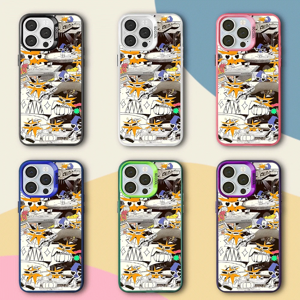 Чехол для телефона Singer Mora iPhone 12 11 13 14 15 16 Max Pro Plus лазерный чехол